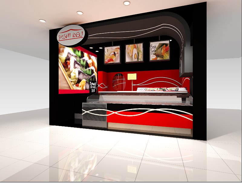Sushi deli at Bukit panjang plaza