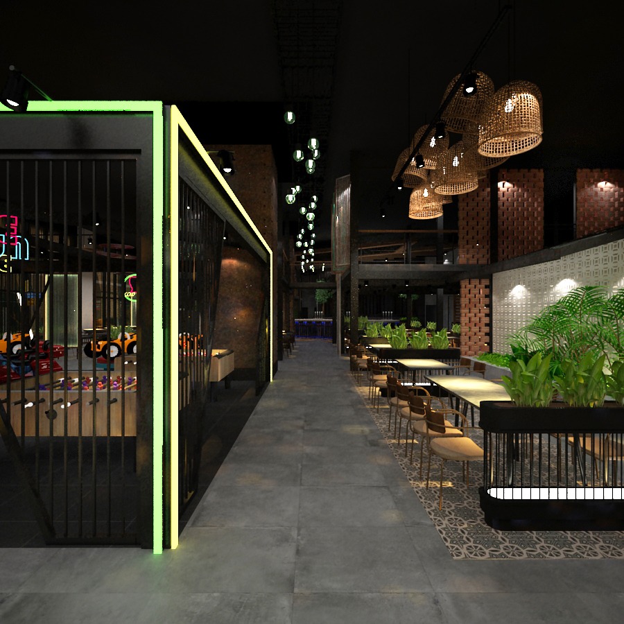 Food Hall At Bukit Batok