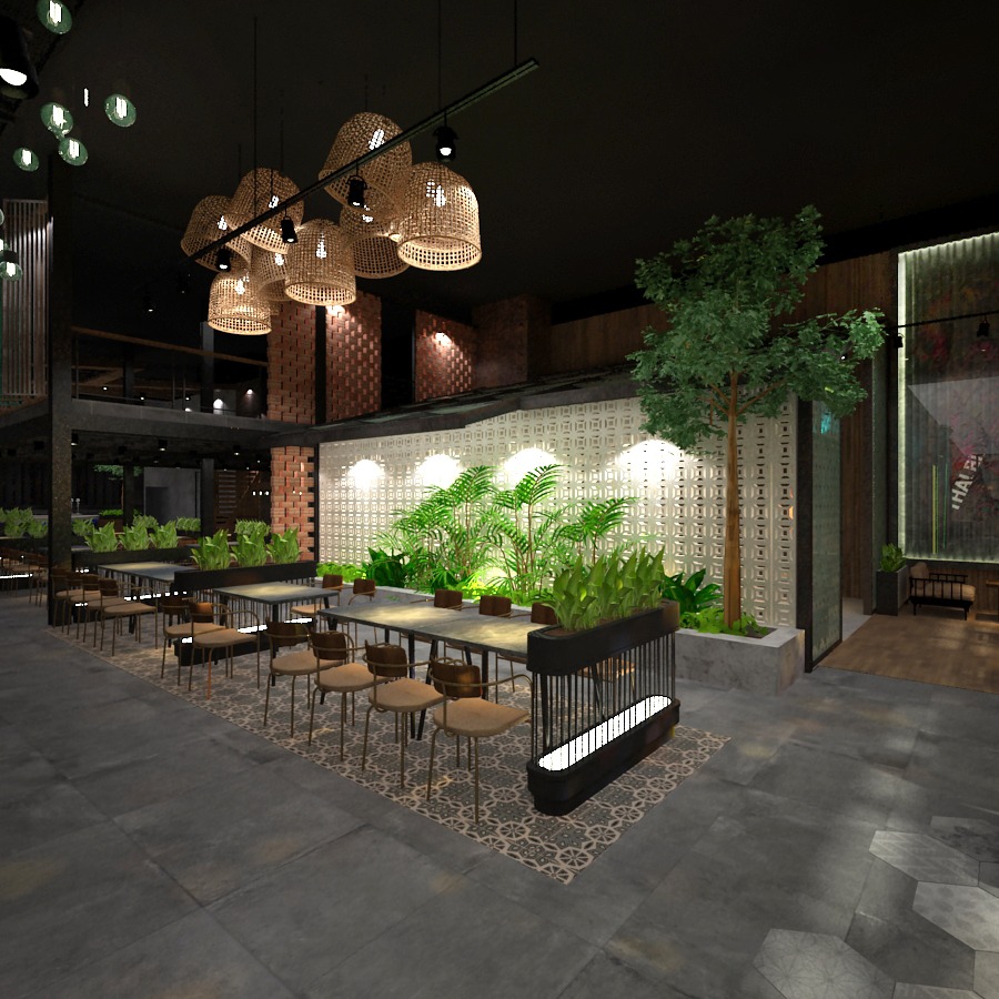 Food Hall At Bukit Batok