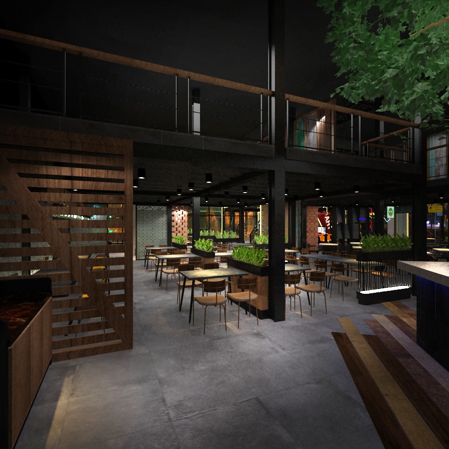 Food Hall At Bukit Batok
