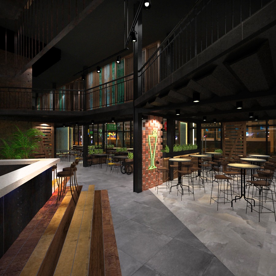 Food Hall At Bukit Batok