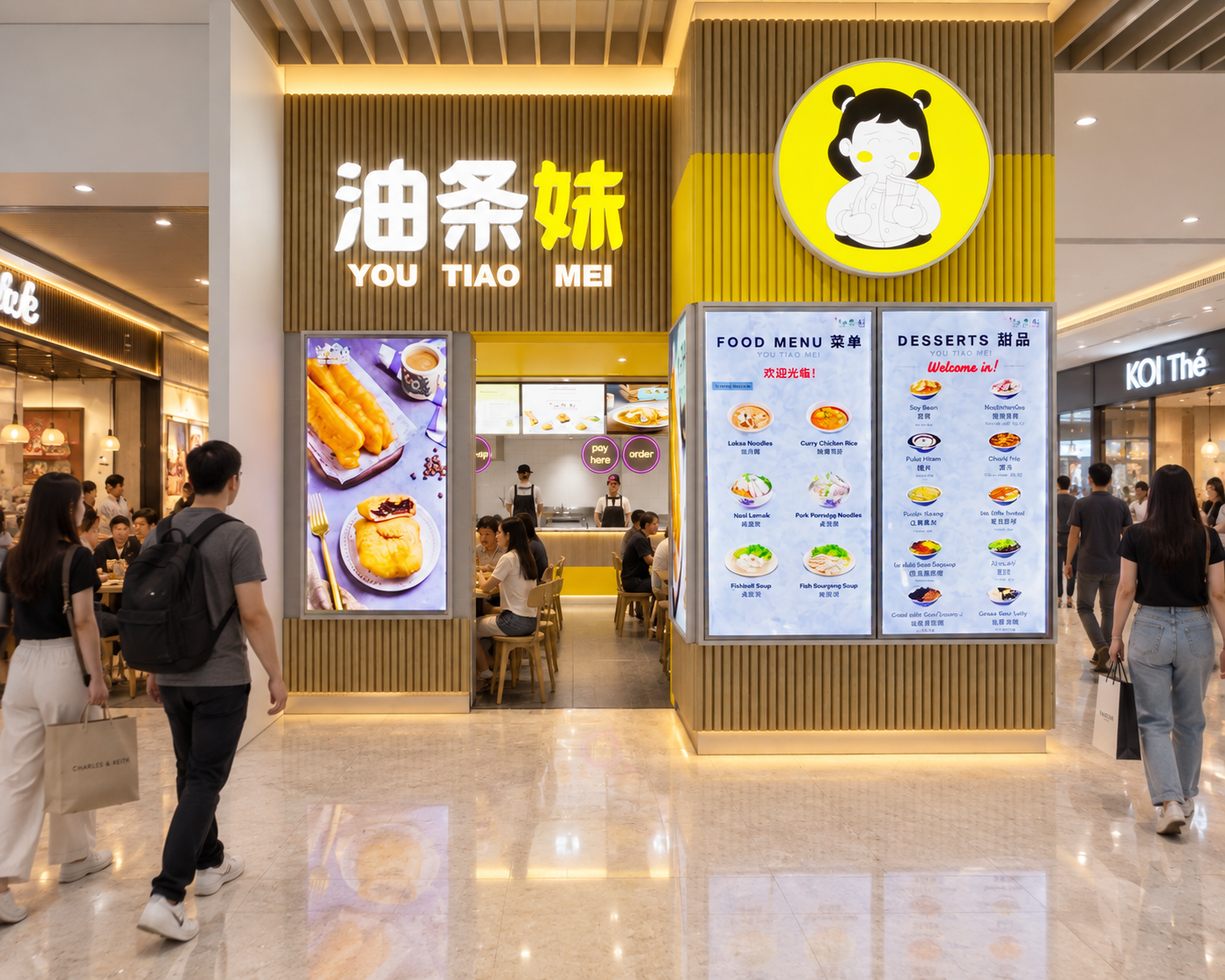 You Tiao Mei At Bedok Bus Interchange